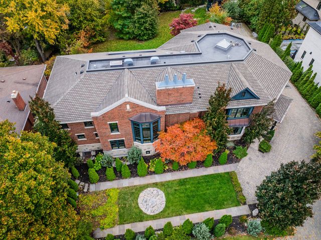 House Front Aerial View