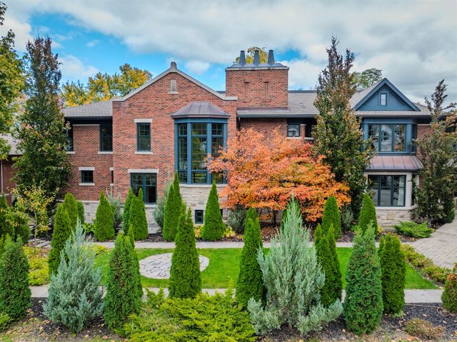 House Front Aerial View
